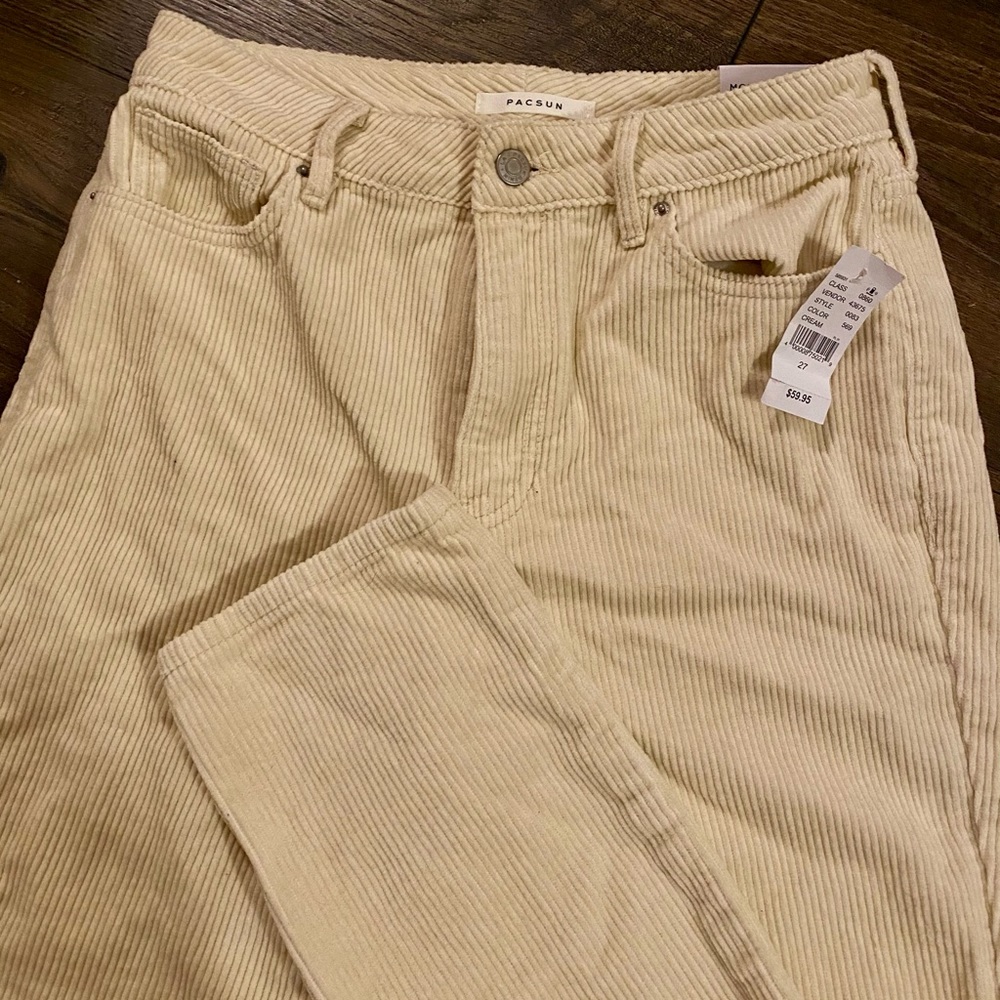 Brand New PacSun Corduroy Mom Jeans